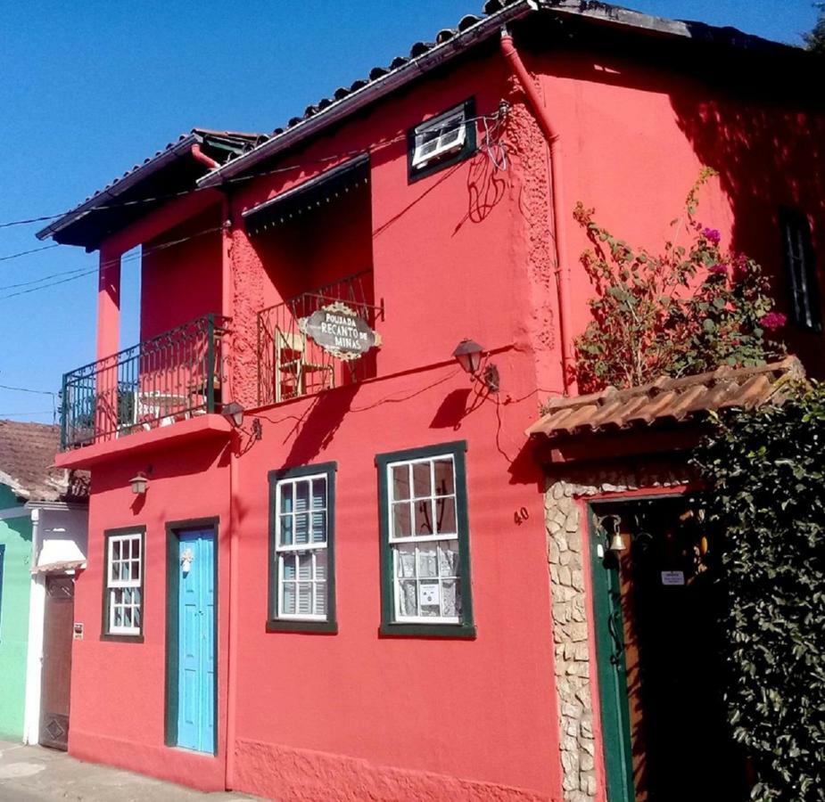 Pousada Recanto De Minas - No Centro Tiradentes Bagian luar foto